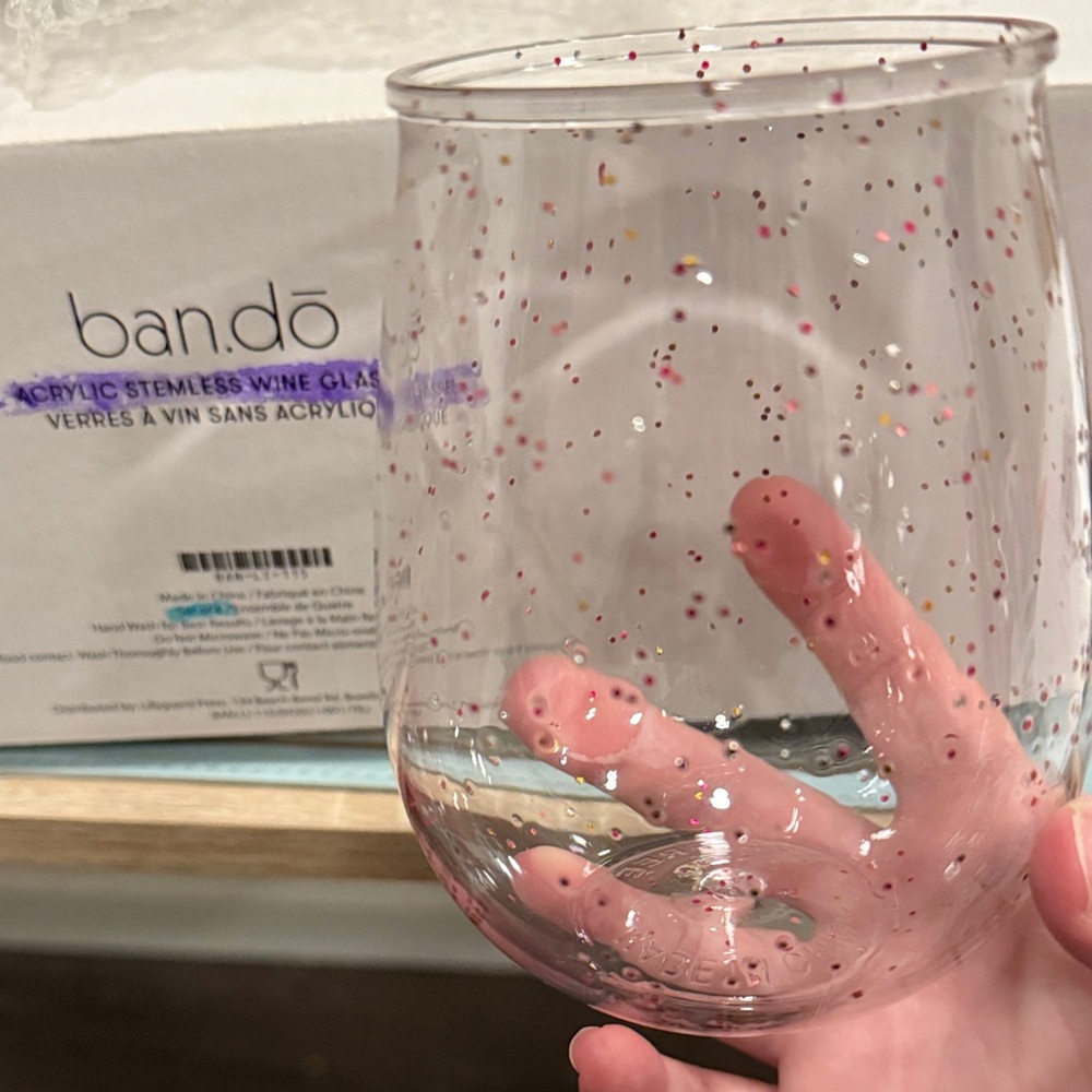 Ban.do Stemless Wine Glasses